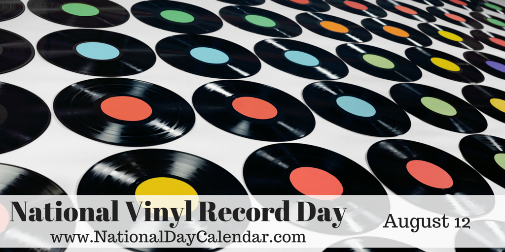 August 12th is Vinyl Record Day!