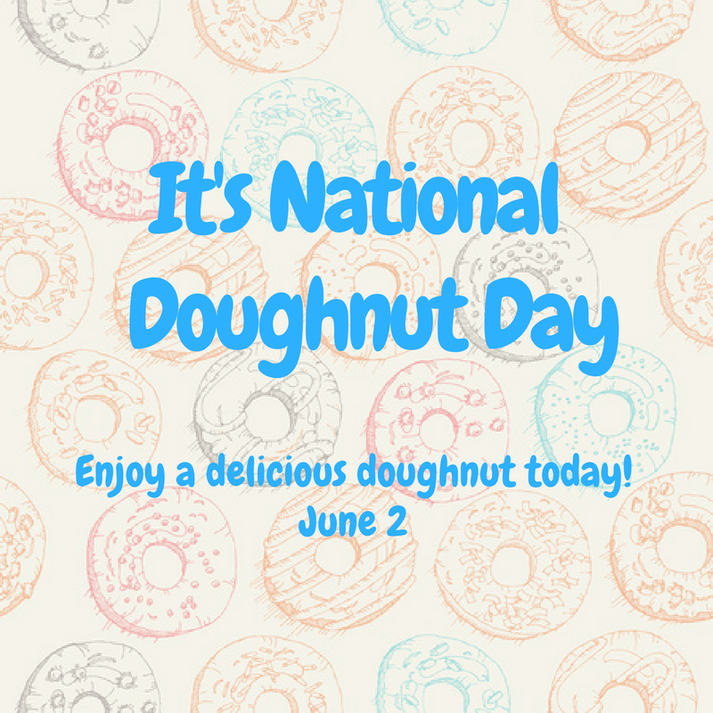 June 2 is National Doughnut Day!