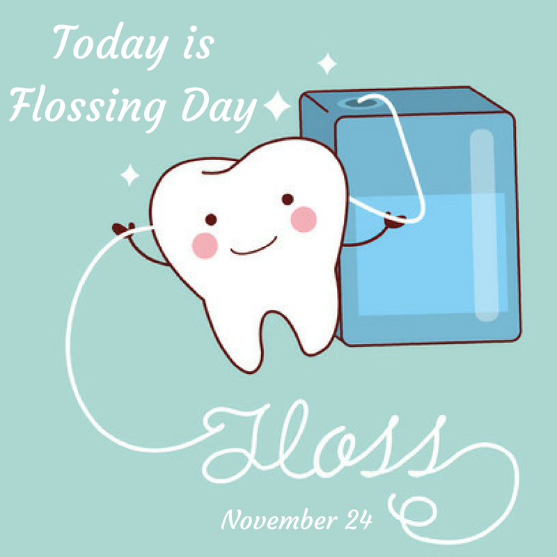 November 24 is Flossing Day