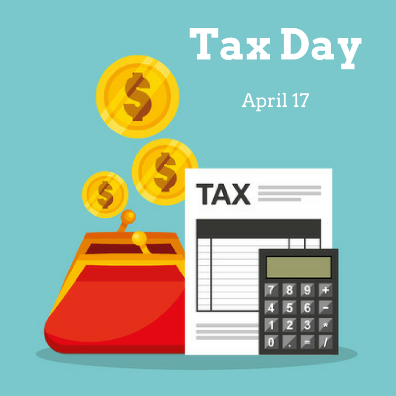 Tax Day is April 17