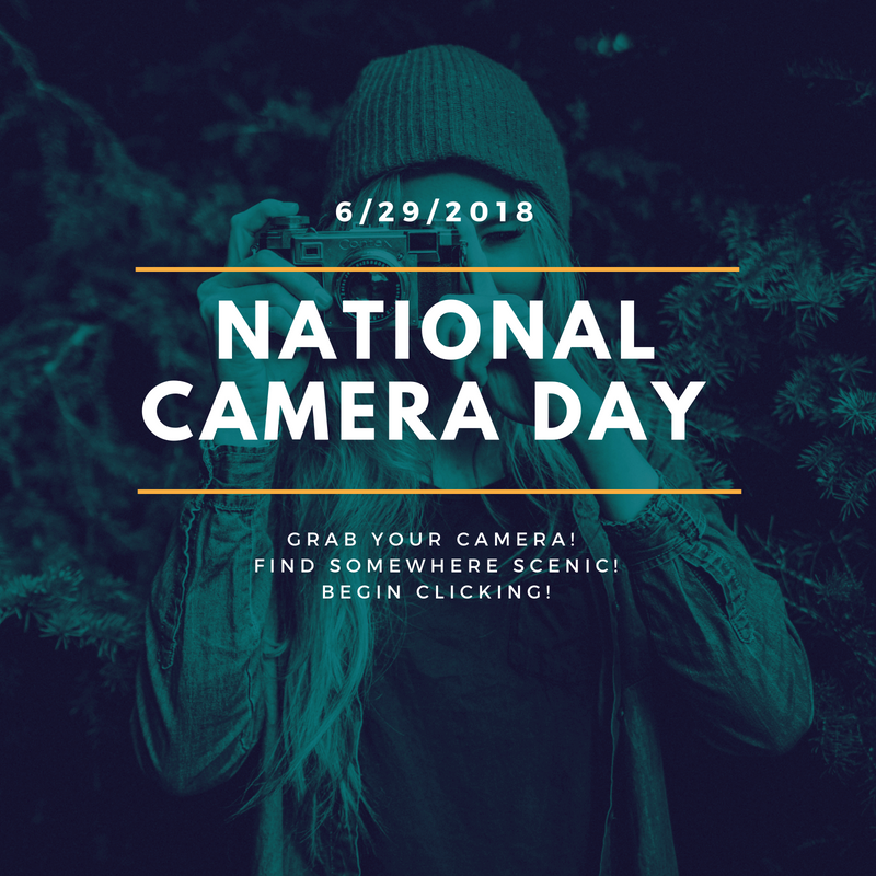 Take a pic on June 29! It’s Camera Day