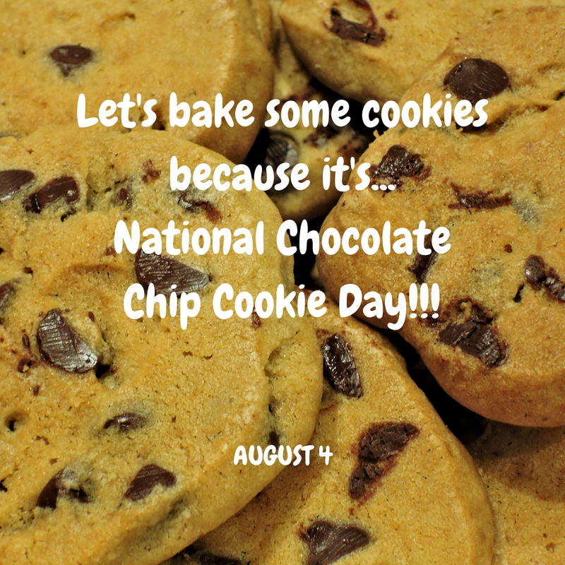 Bake some Cookies on August 4!