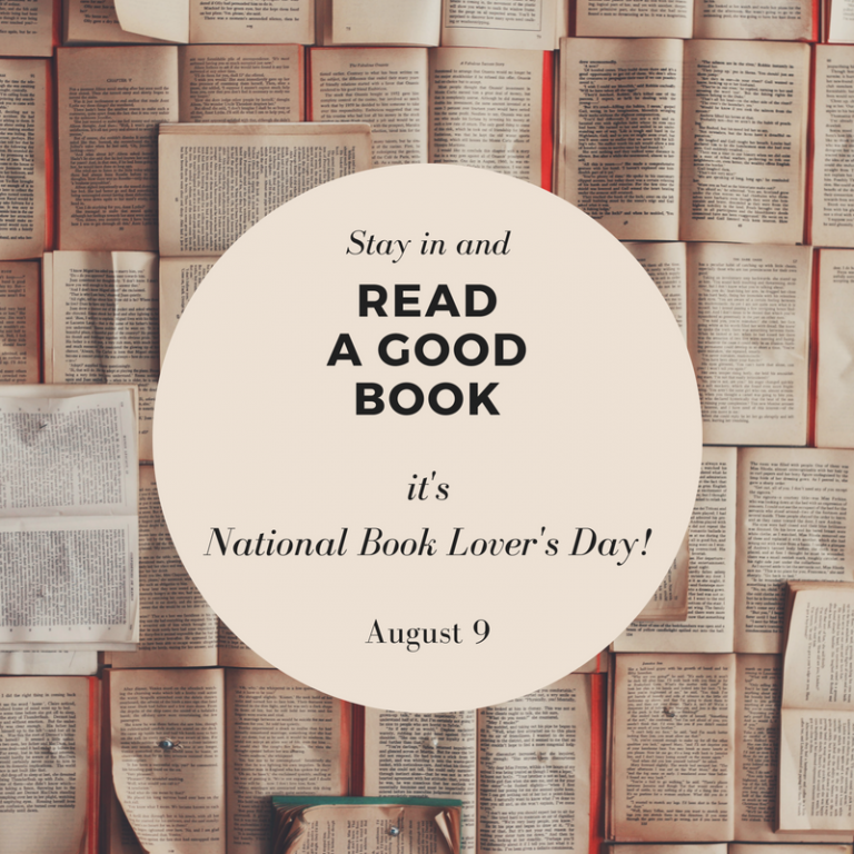 National Book Lovers Day is August 9. mydentistsinfo