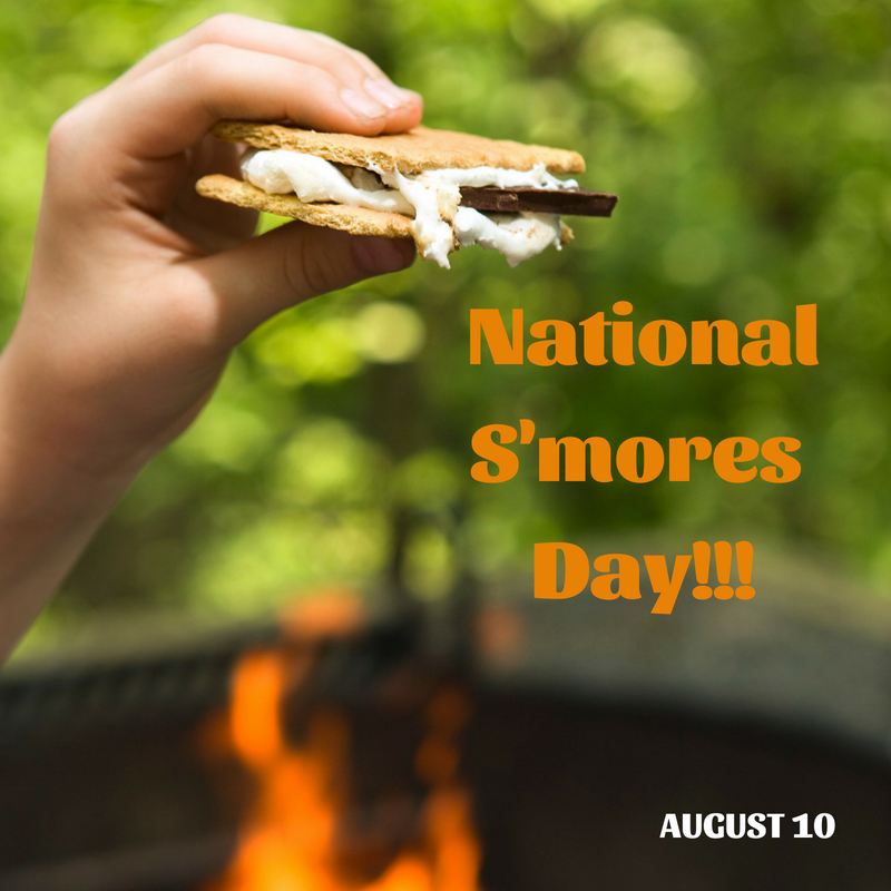 National S’mores Day is August 10