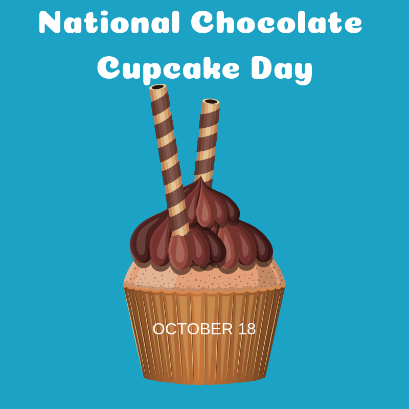 National Chocolate Cupcake Day – October 18