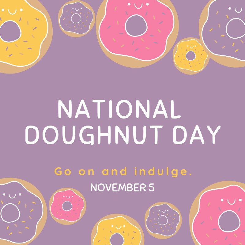 Indulge in Donuts on November 5!