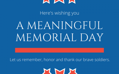 May 25 is Memorial Day