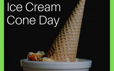 Sept. 22 is National Ice Cream Cone Day!