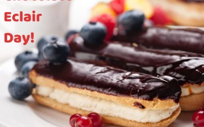 June 22 is National Chocolate Eclair Day 2021!