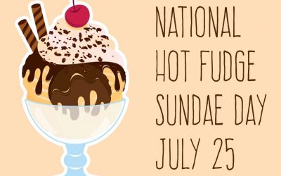 July 25 is National Hot Fudge Sundae Day 2021!