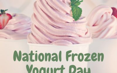 National Frozen Yogurt Day 2022! (Feb. 6)