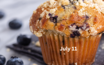 National Blueberry Muffin Day 2023! (July 11)